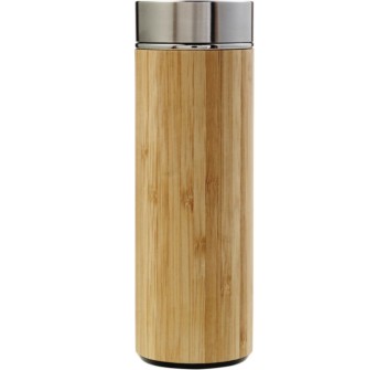 Thermos in e bamboo a doppia parete, capacità 420 ml Yara FullGadgets.com