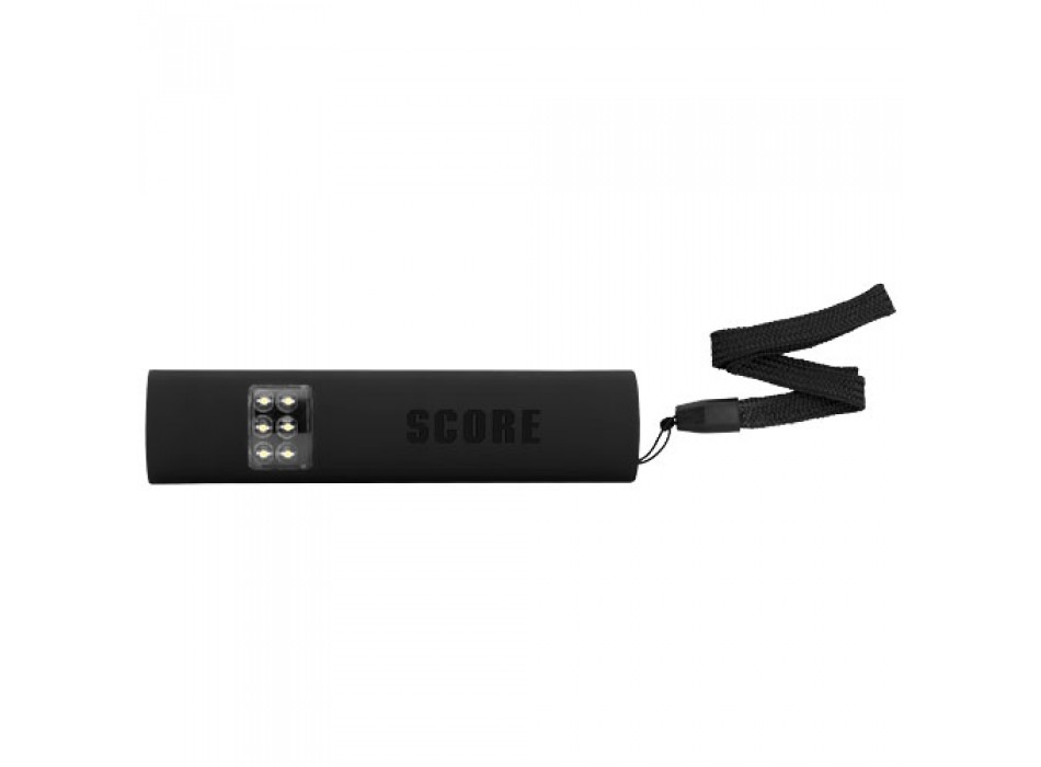 Torcia LED luminosa - 5 modalità - Ricaricabile via USB - Include