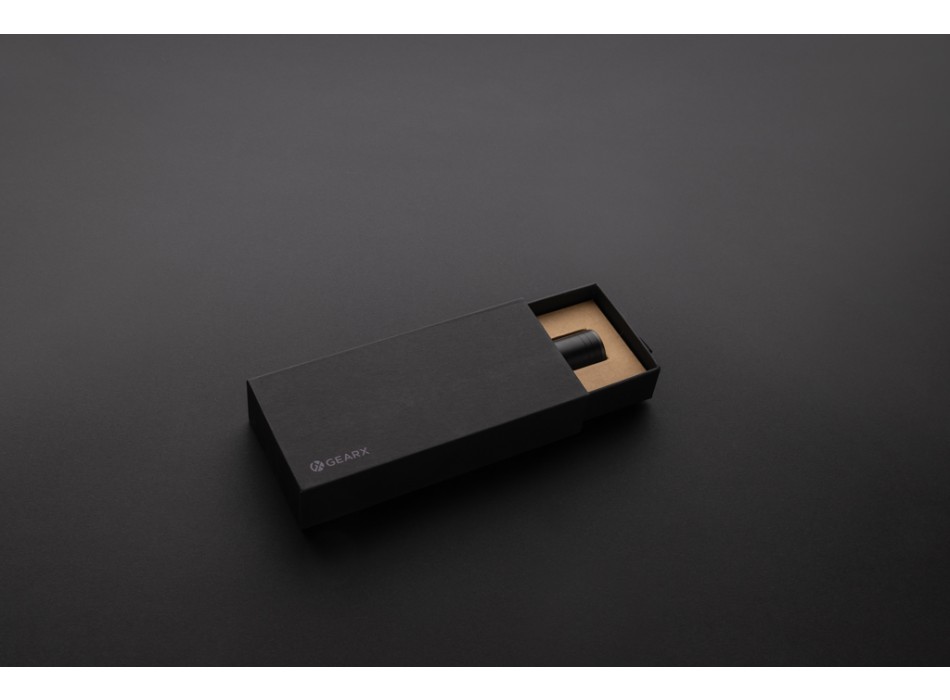 Torcia ricaricabile USB Gear X in r-alluminio RCS FullGadgets.com