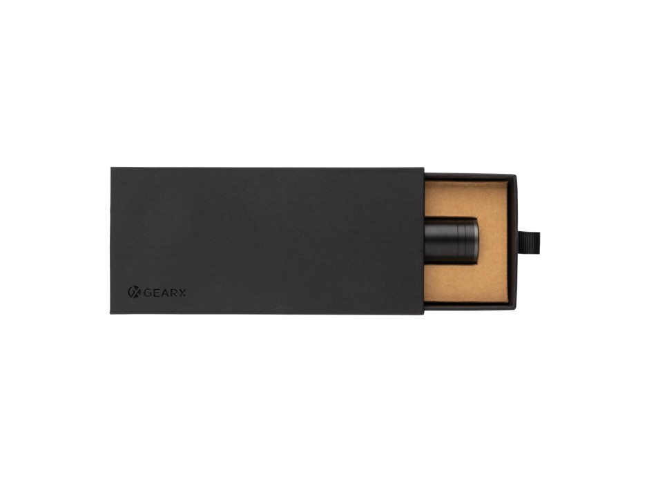 Torcia ricaricabile USB Gear X in r-alluminio RCS FullGadgets.com