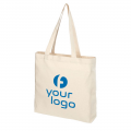 Tote Bag Con Fondo Ampio Personalizzabile In Tessuto Riciclato 210 G/M² Pheebs