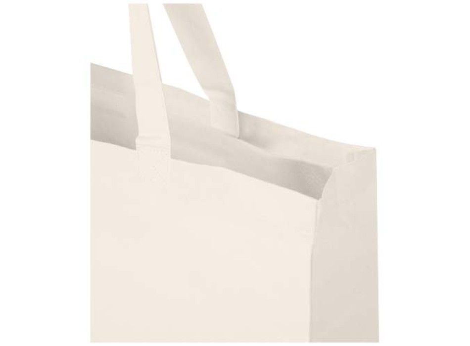 Tote bag grande in cotone riciclato certificato GRS da 220 g/m² Odessa FullGadgets.com