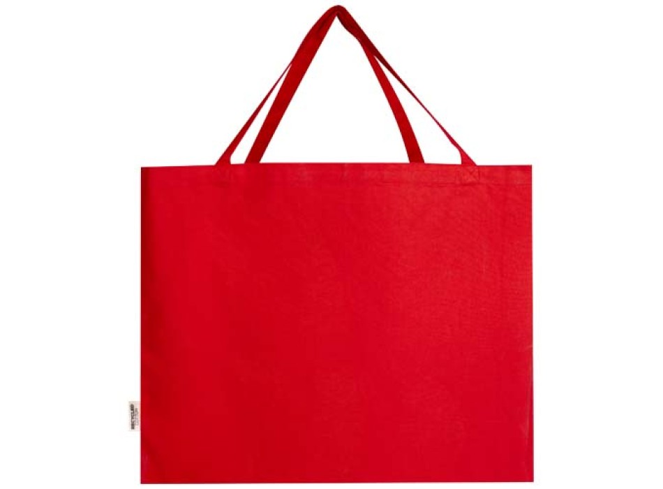 Tote bag grande in cotone riciclato certificato GRS da 220 g/m² Odessa FullGadgets.com