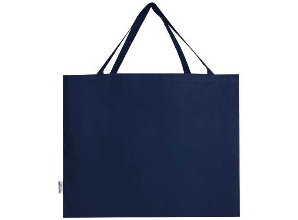 Tote bag grande in cotone riciclato certificato GRS da 220 g/m² Odessa FullGadgets.com