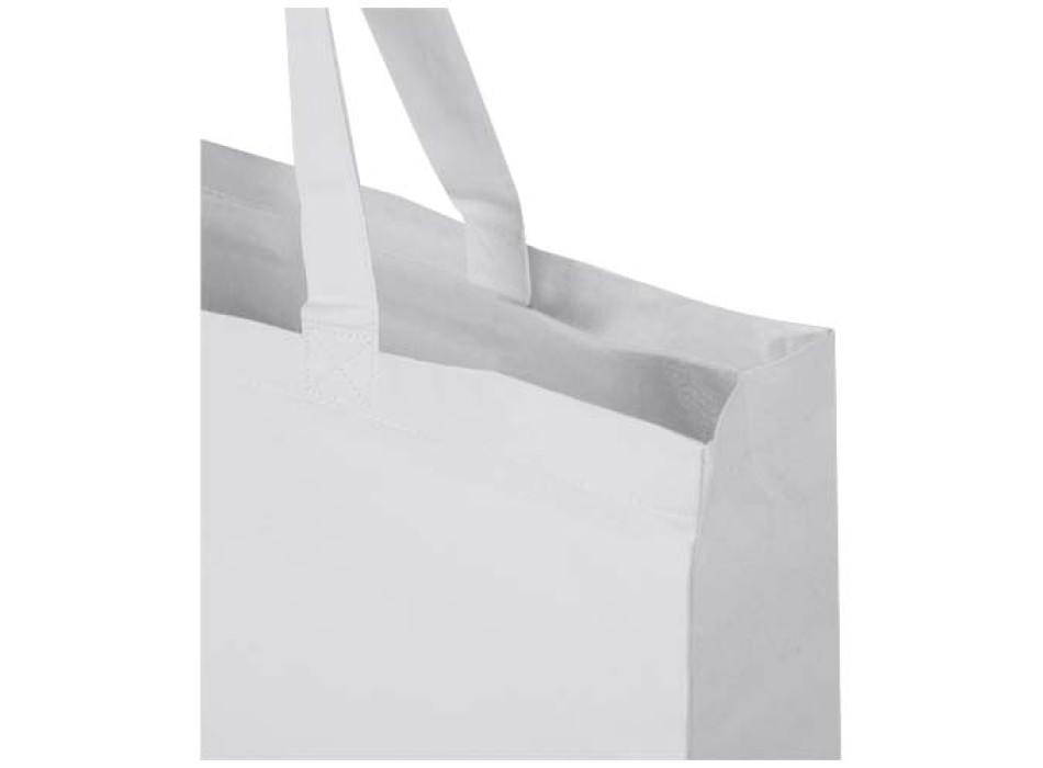 Tote bag grande in cotone riciclato certificato GRS da 220 g/m² Odessa FullGadgets.com