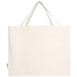 Tote bag grande in cotone riciclato certificato GRS da 220 g/m² Odessa FullGadgets.com