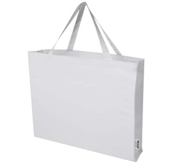 Tote bag grande in cotone riciclato certificato GRS da 220 g/m² Odessa FullGadgets.com