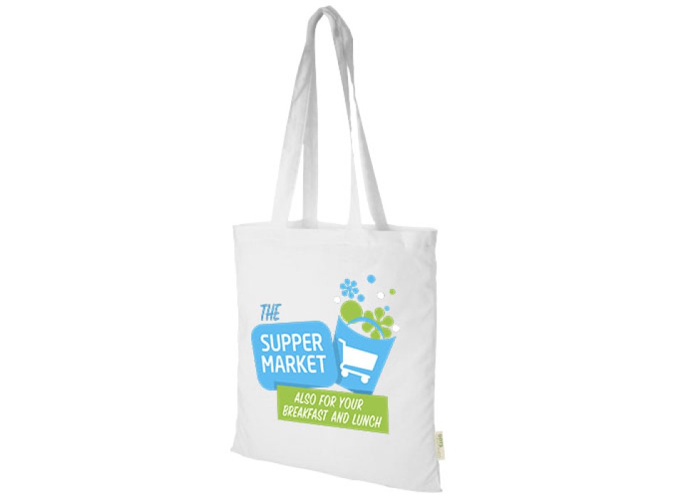 Tote bag in cotone biologico 100 g/m² Orissa - 7L FullGadgets.com