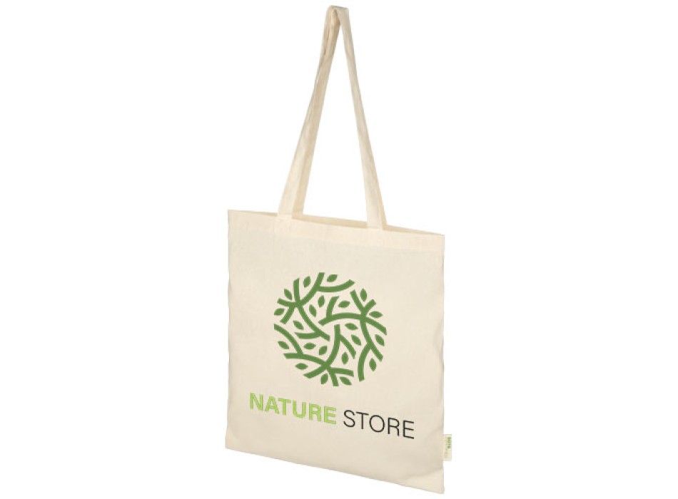 Tote bag in cotone biologico 100 g/m² Orissa - 7L FullGadgets.com