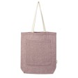 Tote bag in cotone riciclato da 150 g/m² con tasca frontale Pheebs - 9L FullGadgets.com