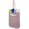 Tote bag in cotone riciclato da 150 g/m² con tasca frontale Pheebs - 9L FullGadgets.com