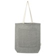 Tote bag in cotone riciclato da 150 g/m² con tasca frontale Pheebs - 9L FullGadgets.com