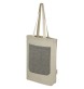 Tote bag in cotone riciclato da 150 g/m² con tasca frontale Pheebs - 9L FullGadgets.com