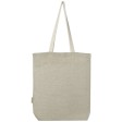 Tote bag in cotone riciclato da 150 g/m² con tasca frontale Pheebs - 9L FullGadgets.com