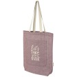 Tote bag in cotone riciclato da 150 g/m² con tasca frontale Pheebs - 9L FullGadgets.com