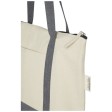 Tote bag in cotone riciclato da 320 g/m² con zip Repose - 10L FullGadgets.com