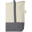 Tote bag in cotone riciclato da 320 g/m² con zip Repose - 10L FullGadgets.com