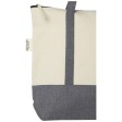 Tote bag in cotone riciclato da 320 g/m² con zip Repose - 10L FullGadgets.com