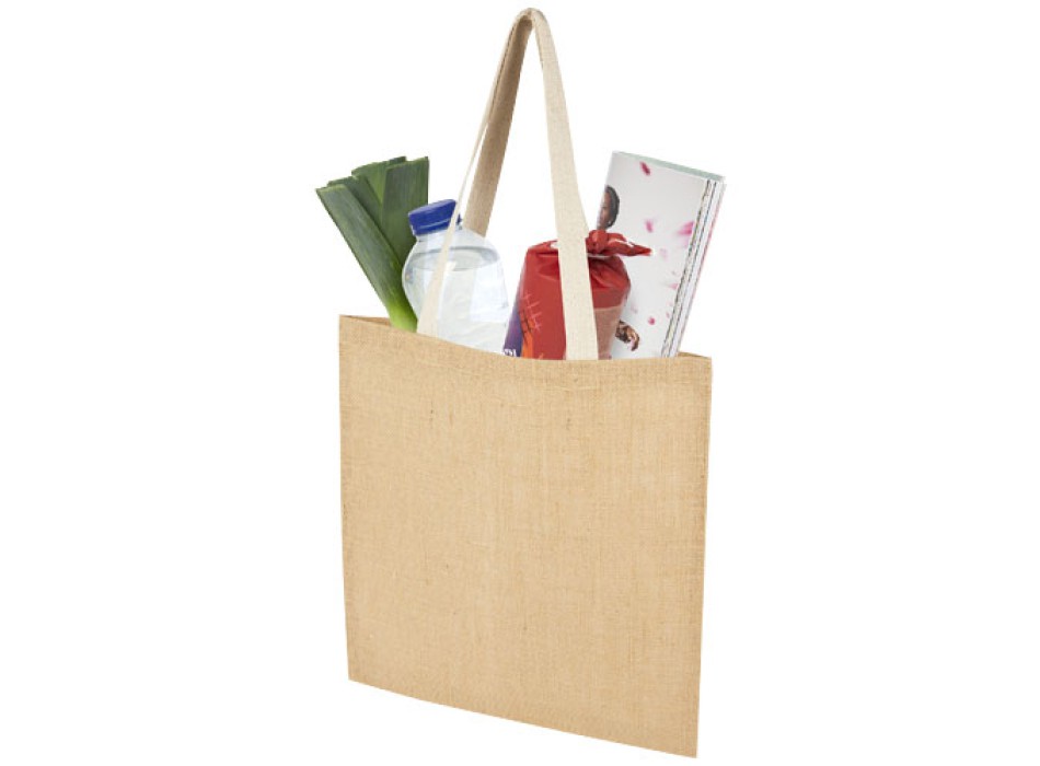 Tote bag in juta da 300 g/m² Juta - 7L FullGadgets.com