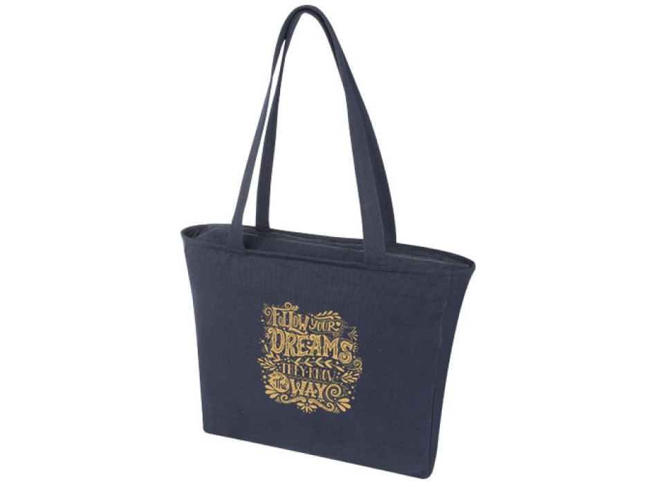 Tote bag in materiale riciclato da 400 g/m² Weekender FullGadgets.com