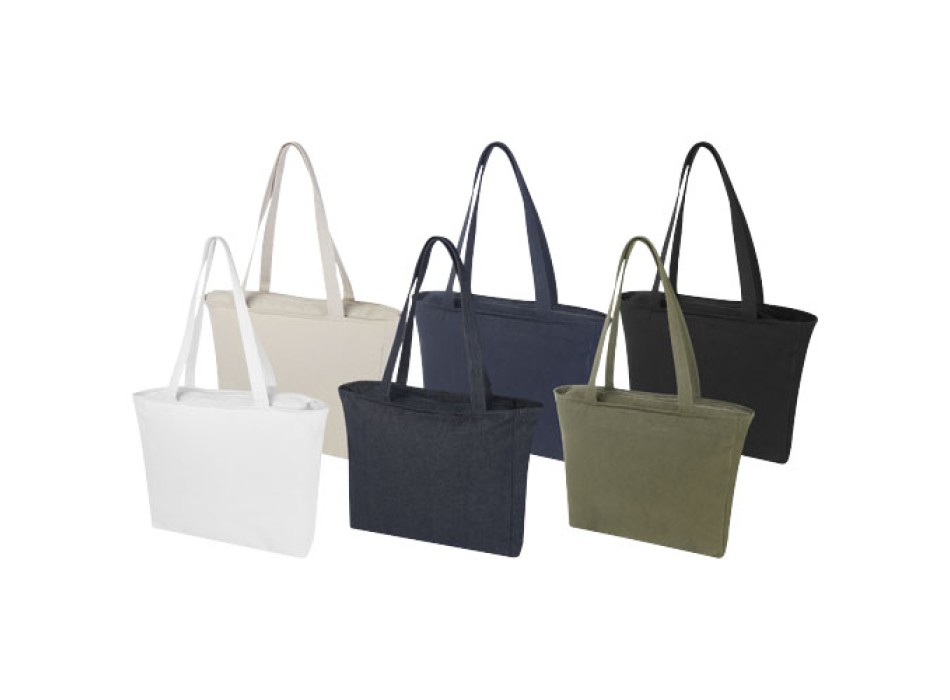 Tote bag in materiale riciclato da 400 g/m² Weekender FullGadgets.com