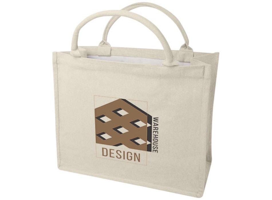 Tote bag per libri in materiale riciclato da 400 g/m² Page FullGadgets.com