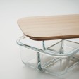 TUNDRA 3 - Porta pranzo in vetro e bamboo FullGadgets.com