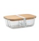 TUNDRA 3 - Porta pranzo in vetro e bamboo FullGadgets.com