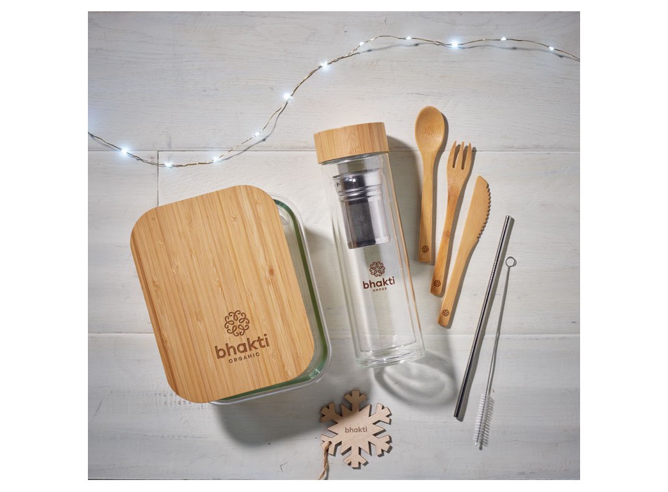 TUNDRA LUNCHBOX - Portapranzo in bamboo FullGadgets.com