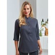 Verbena Linen Look Button Up Beauty Tunic FullGadgets.com