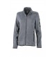 W Knitted Fleece Jacket 100%P FullGadgets.com