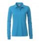 W Workwear Polo LS 50%C 50%P FullGadgets.com