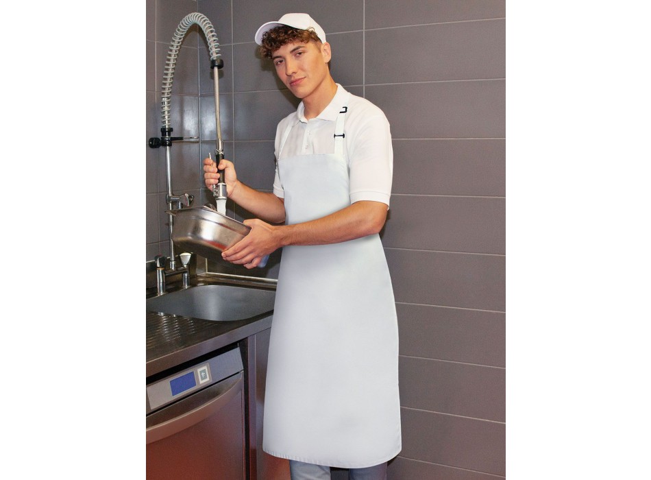 Water-Repellent Bib Apron Basic with Buckle FullGadgets.com