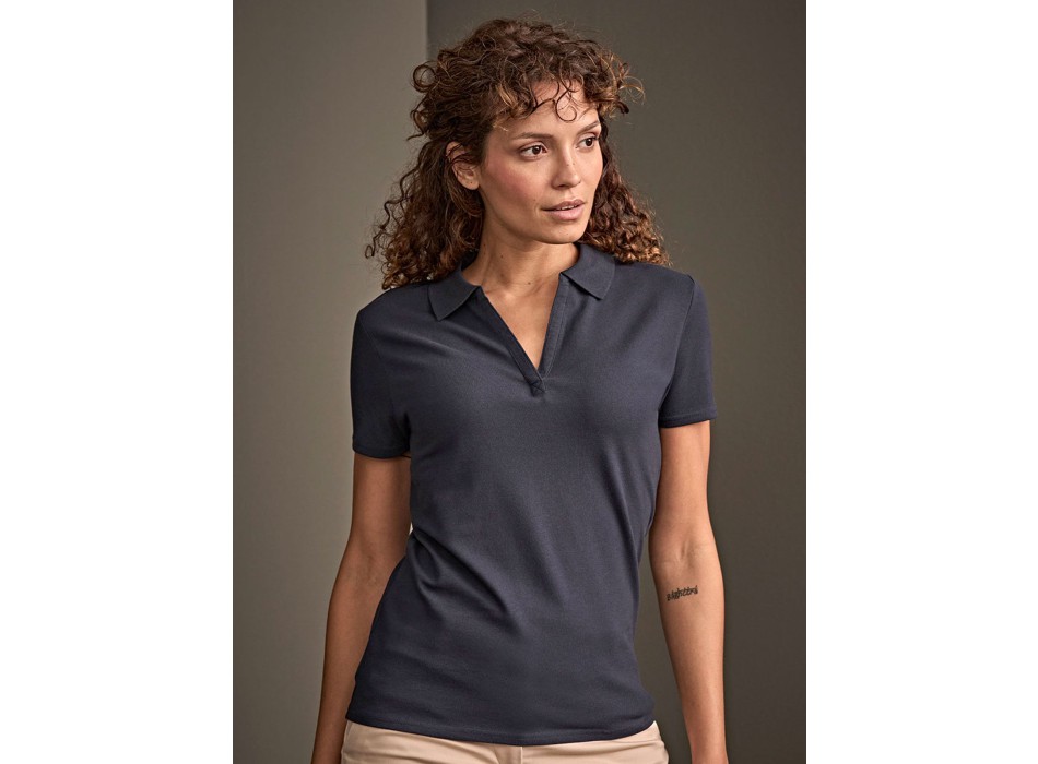 Women Luxury Stretch V Polo FullGadgets.com