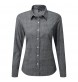 Women's Chambray LS Shirt100%C FullGadgets.com