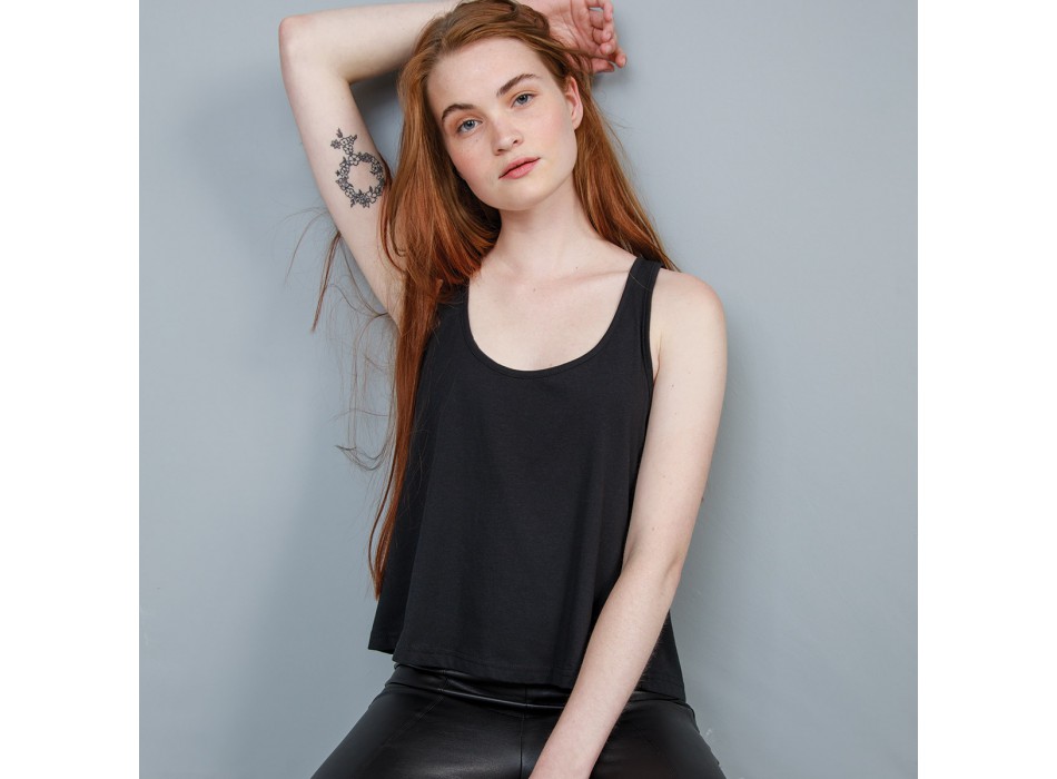 Women's Crop Vest 100%C FullGadgets.com