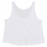 Women'S Crop Vest 100% Cotone Personalizzabile |Mantis