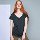 Women's Loose Fit V Neck 100%C FullGadgets.com