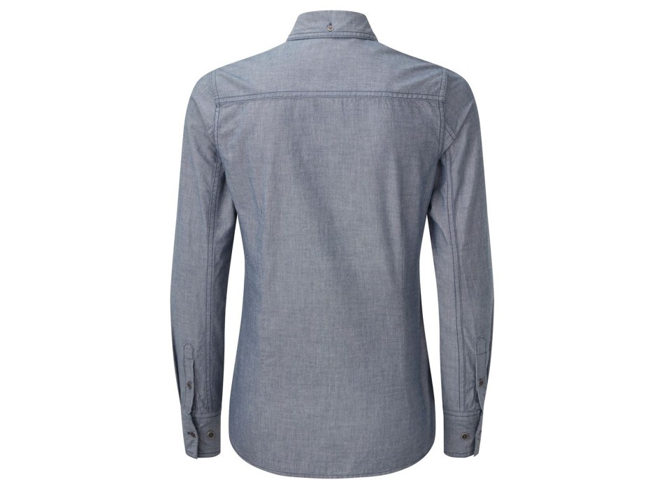 Women's Organic Chambray Fairtrade Shirt FullGadgets.com