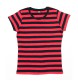 WOMEN'S STRIPY TEE 100%C FullGadgets.com