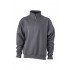 Workwear 1/2Zip Sweat 70% Cotone 30% Poliestere Personalizzabile |James 6 Nicholson