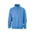 Workwear 1/2Zip Sweat 70% Cotone 30% Poliestere Personalizzabile |James 6 Nicholson