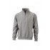 Workwear 1/2Zip Sweat 70% Cotone 30% Poliestere Personalizzabile |James 6 Nicholson