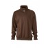 Workwear 1/2Zip Sweat 70% Cotone 30% Poliestere Personalizzabile |James 6 Nicholson