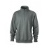 Workwear 1/2Zip Sweat 70% Cotone 30% Poliestere Personalizzabile |James 6 Nicholson