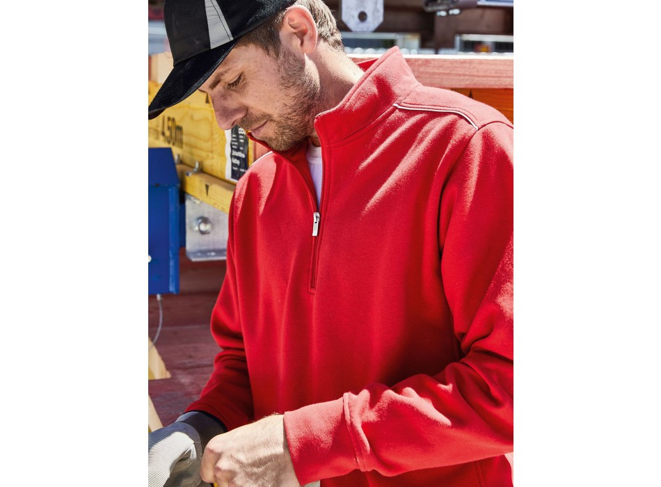 Workwear Half-zip Sweat - Solid FullGadgets.com