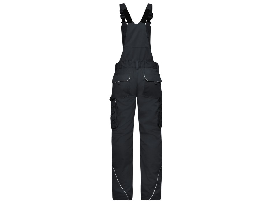 Workwear Pants With Bib - Solid FullGadgets.com