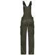 Workwear Pants With Bib - Solid FullGadgets.com