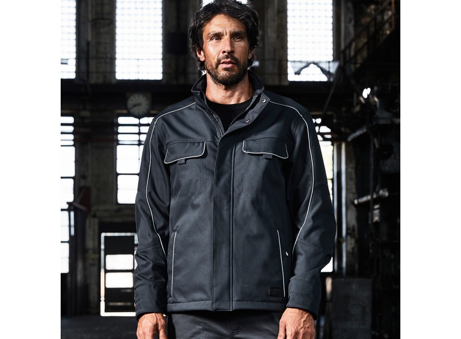 Workwear Softshell Jacket100%P FullGadgets.com