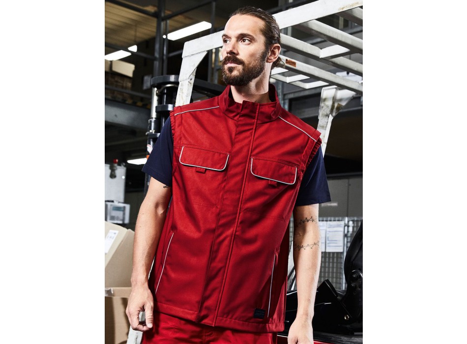 Workwear Softshell Light Vest - Solid FullGadgets.com